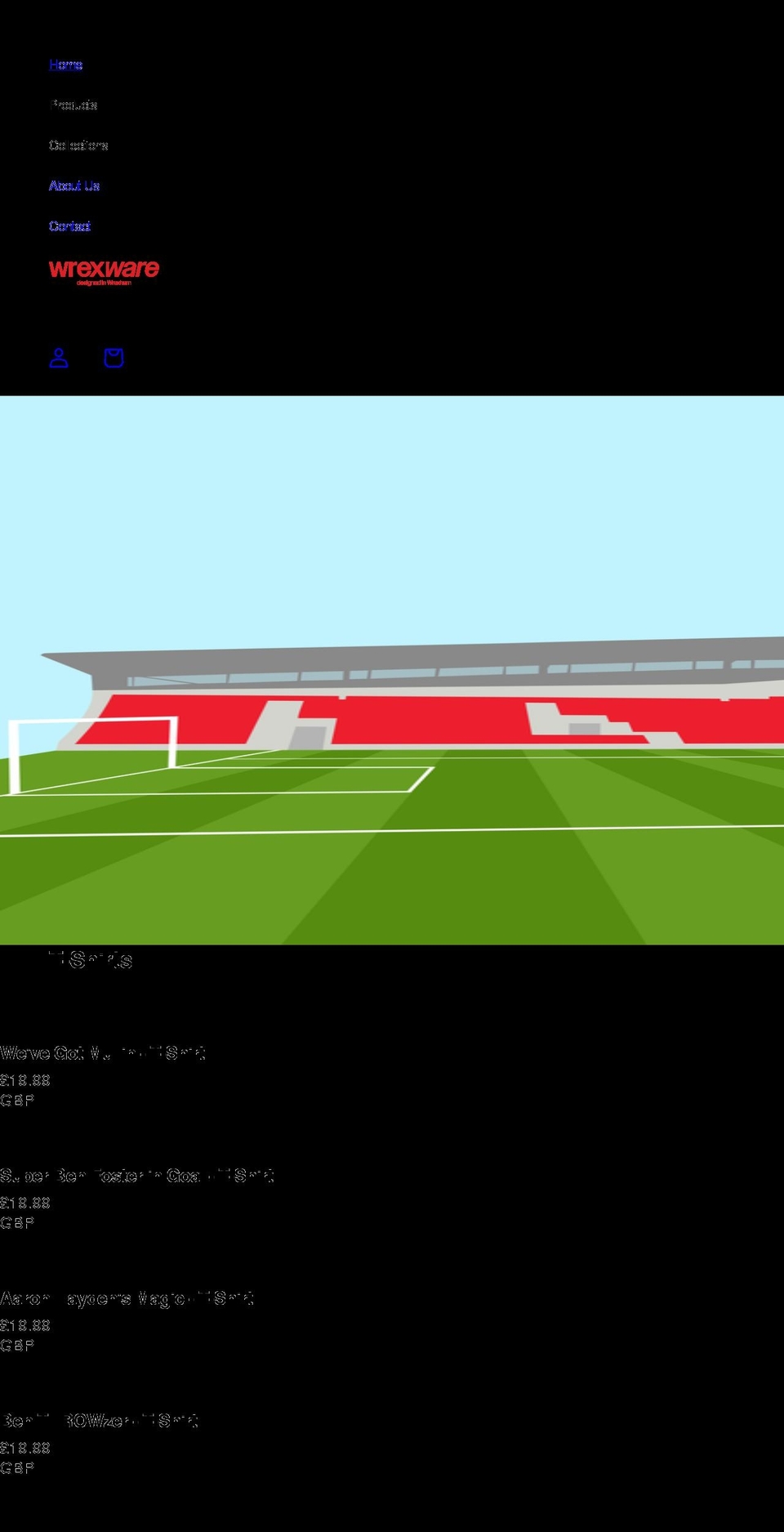 thefootballmap.com shopify website screenshot