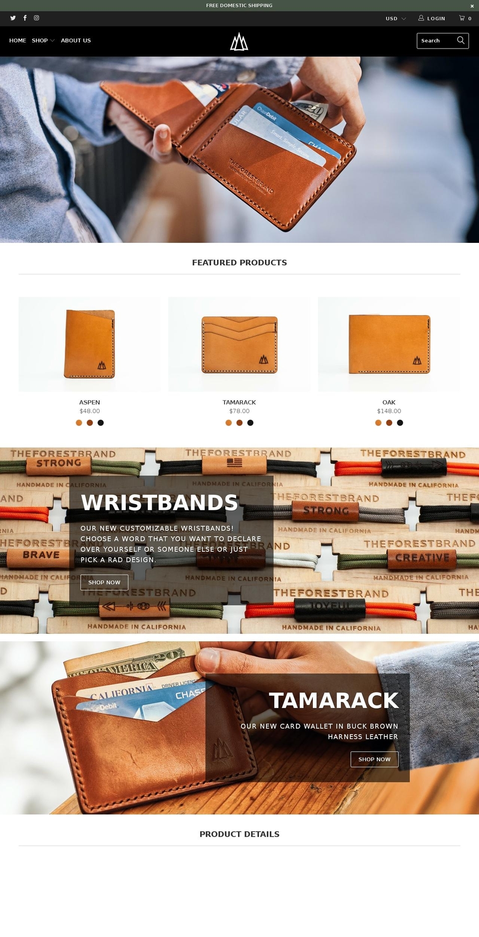 turbo-March-15-2018 Shopify theme site example theforestbrand.com