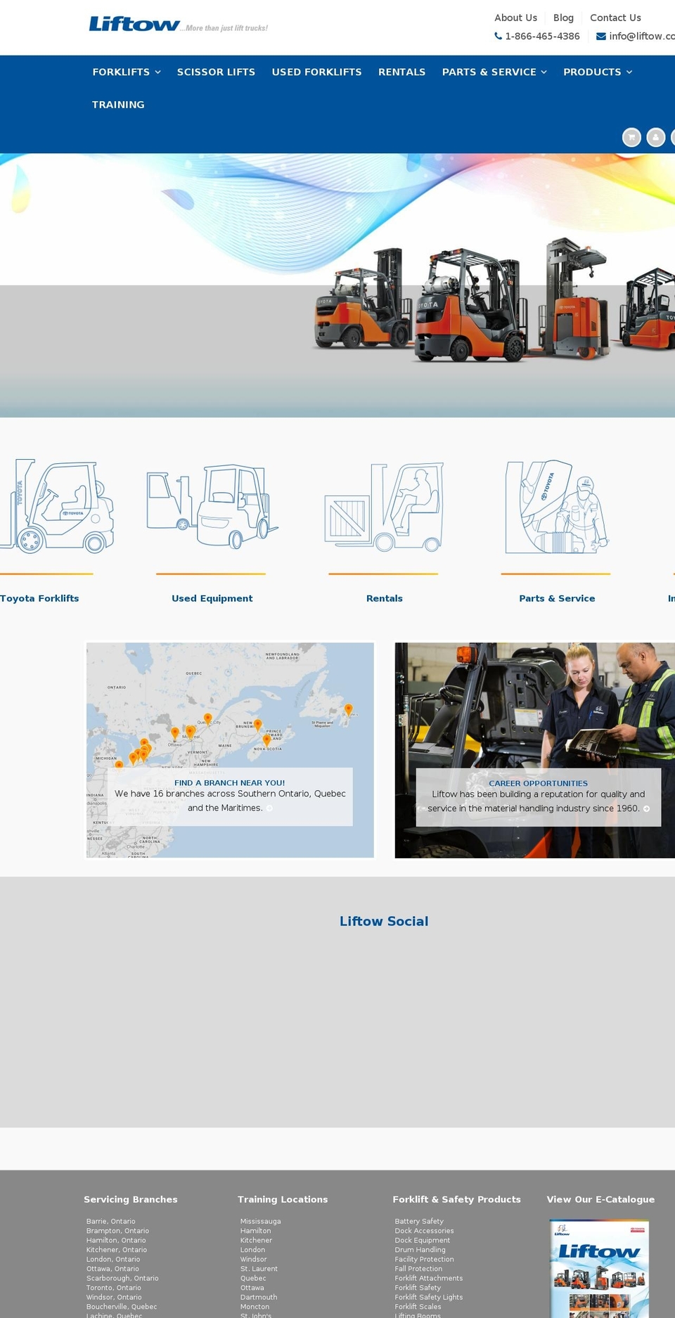 theforkliftnerd.com — Shopify storefront screenshot