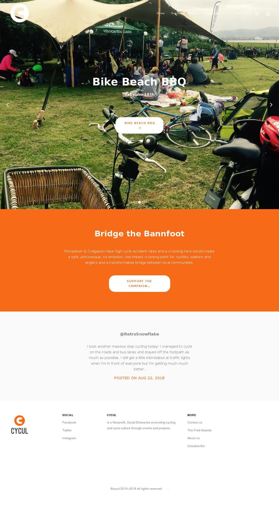 thefred.cc shopify website screenshot