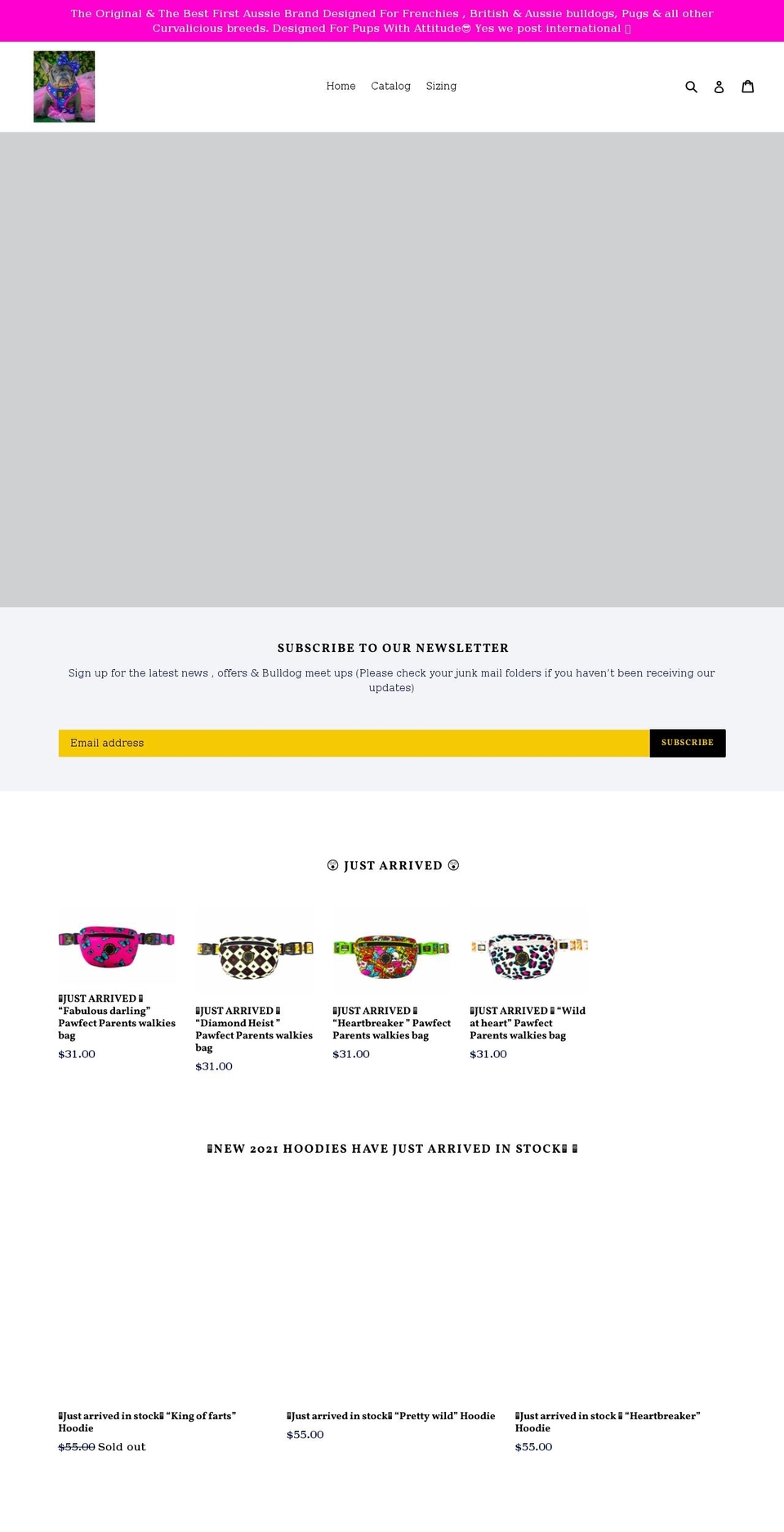 thefrenchynation.com shopify website screenshot