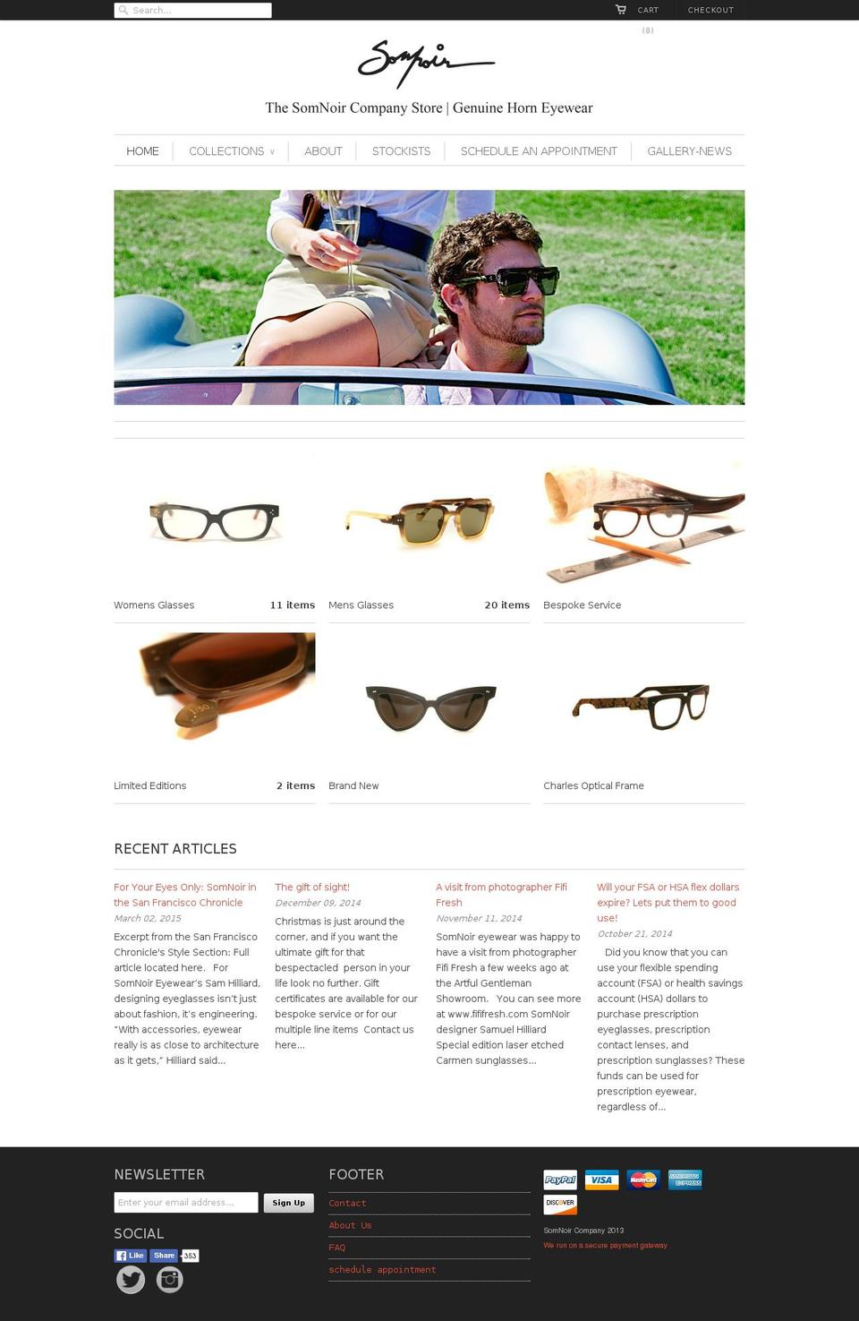 thefreshindex.com shopify website screenshot