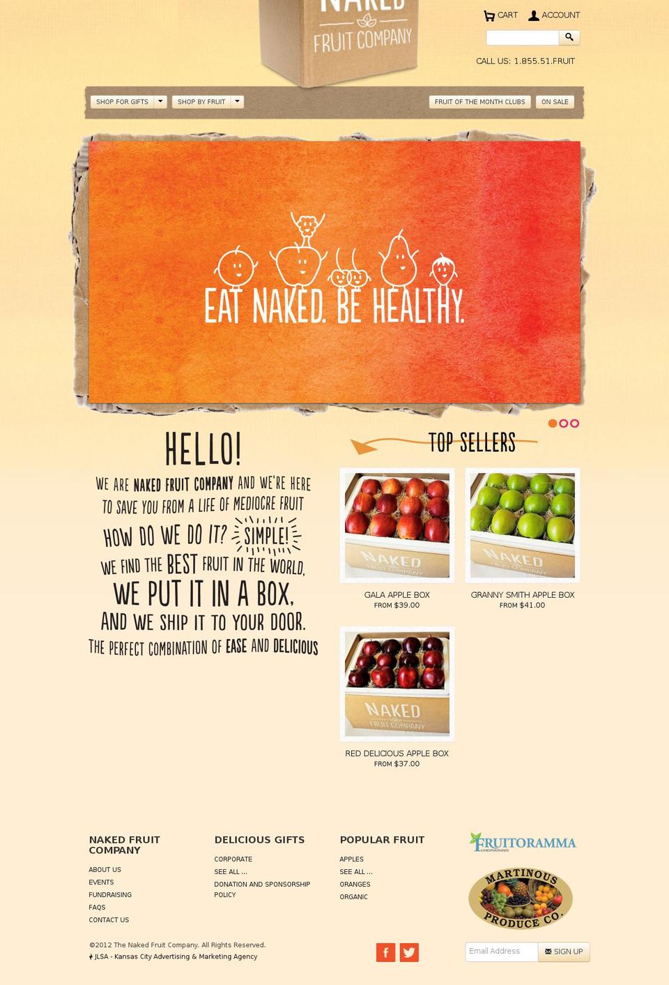 naked-fruit-company-theme Shopify theme site example thefruitretailcompany.co