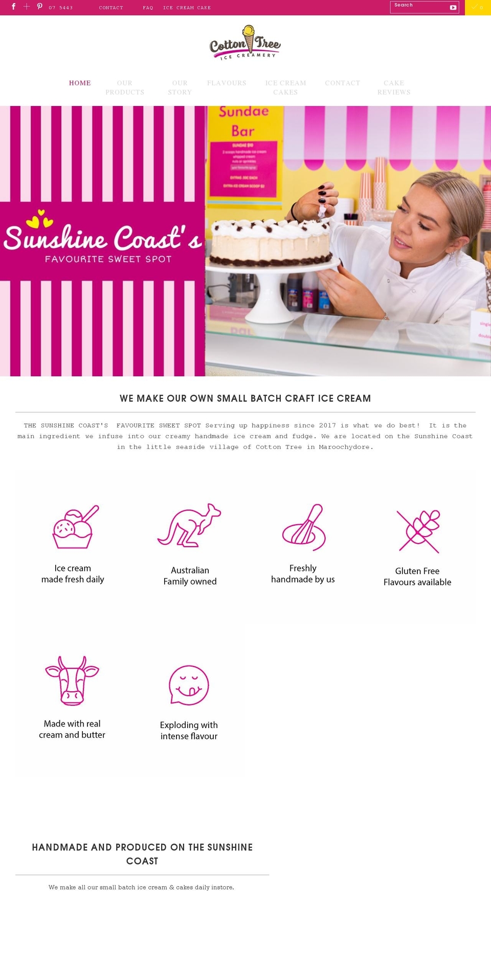 thefudgecottage.myshopify.com shopify website screenshot