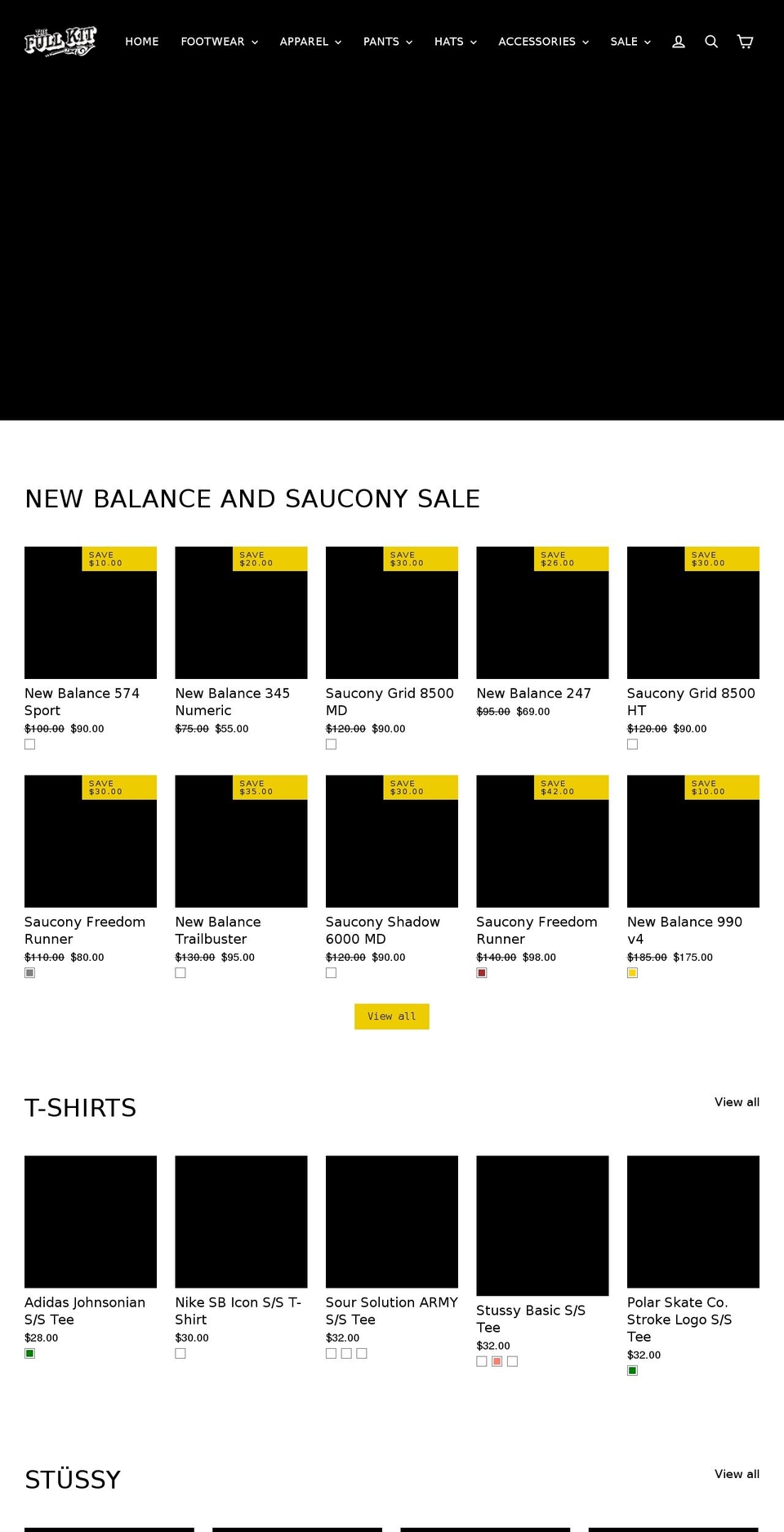 thefullkit.com — Shopify storefront screenshot