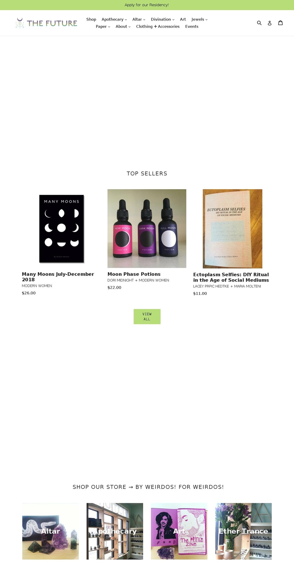 thefuturempls.com shopify website screenshot