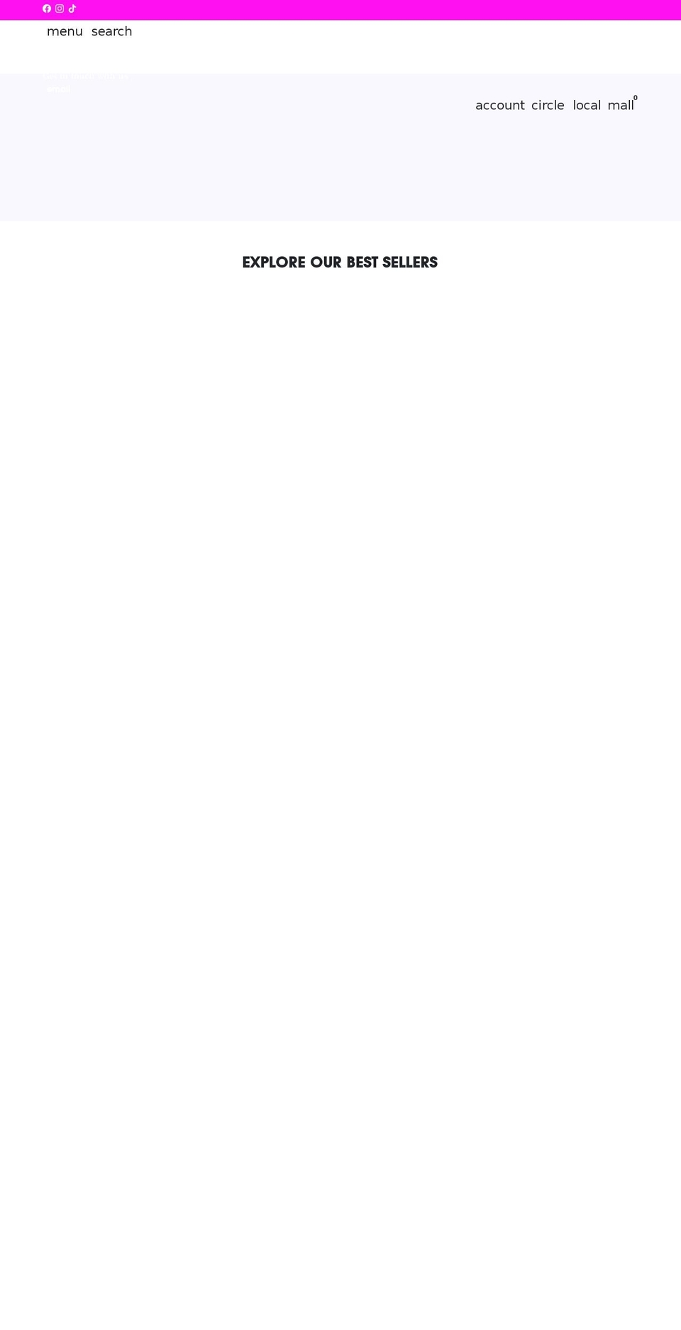 thegalaxyboutique.com shopify website screenshot