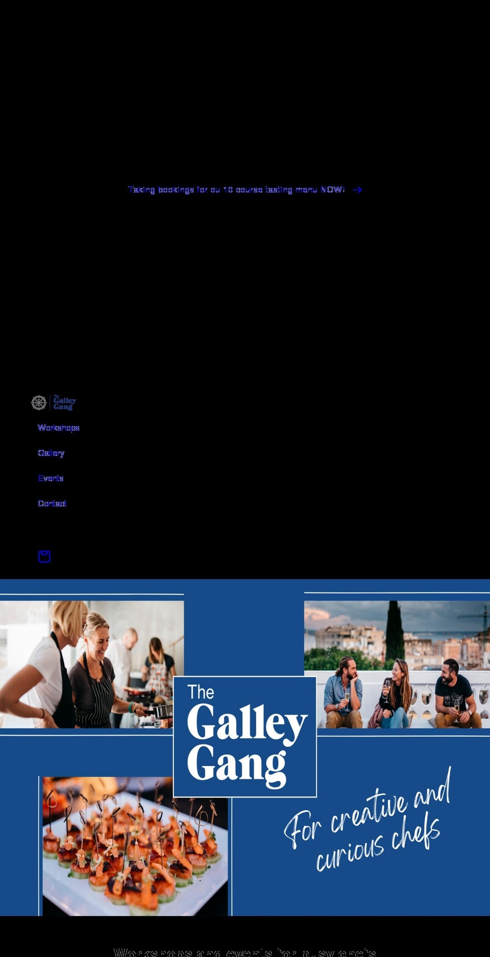thegalleygang.com shopify website screenshot