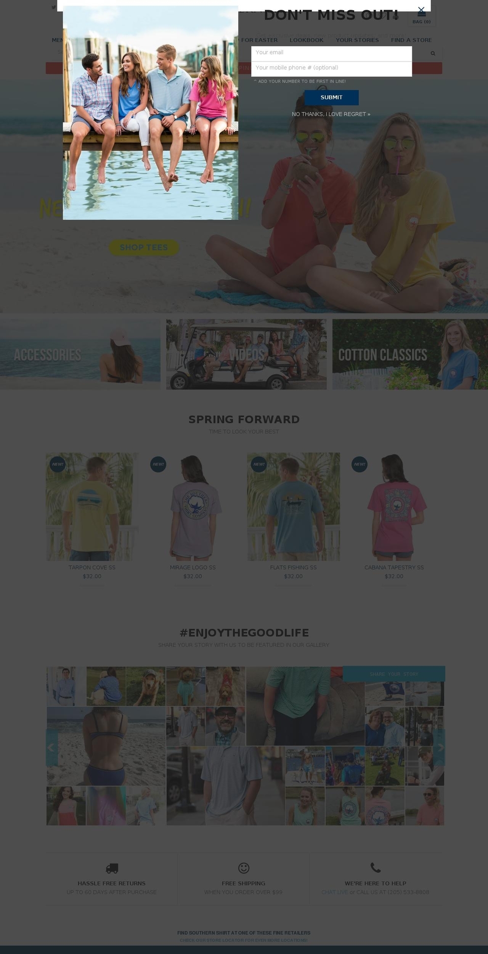 SS17 Shopify theme site example thegamedaytradition.com