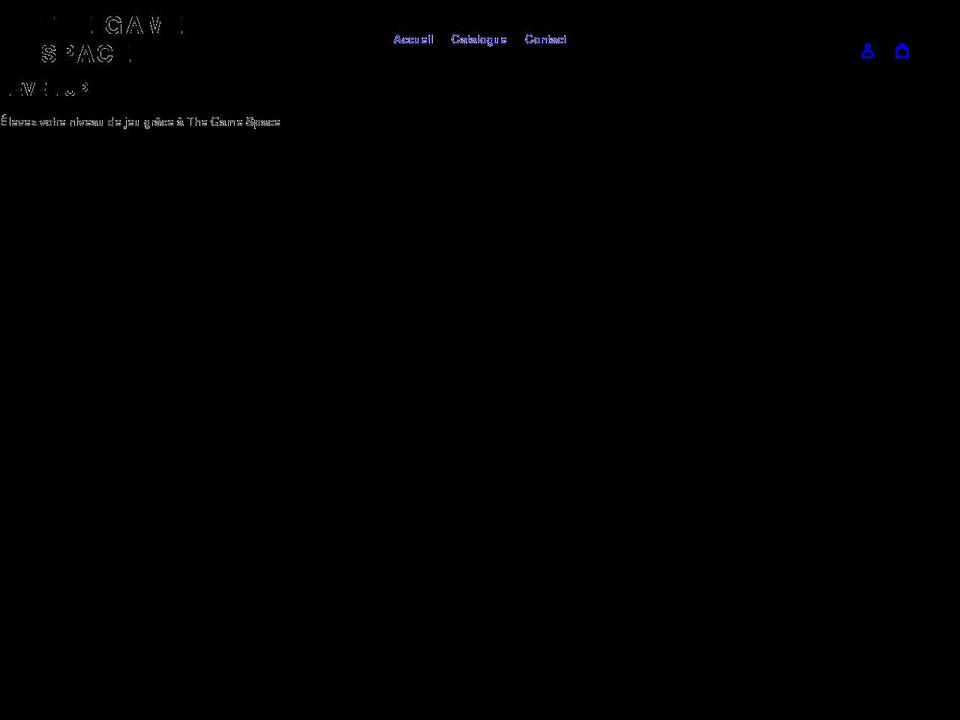 thegamespace.net shopify website screenshot