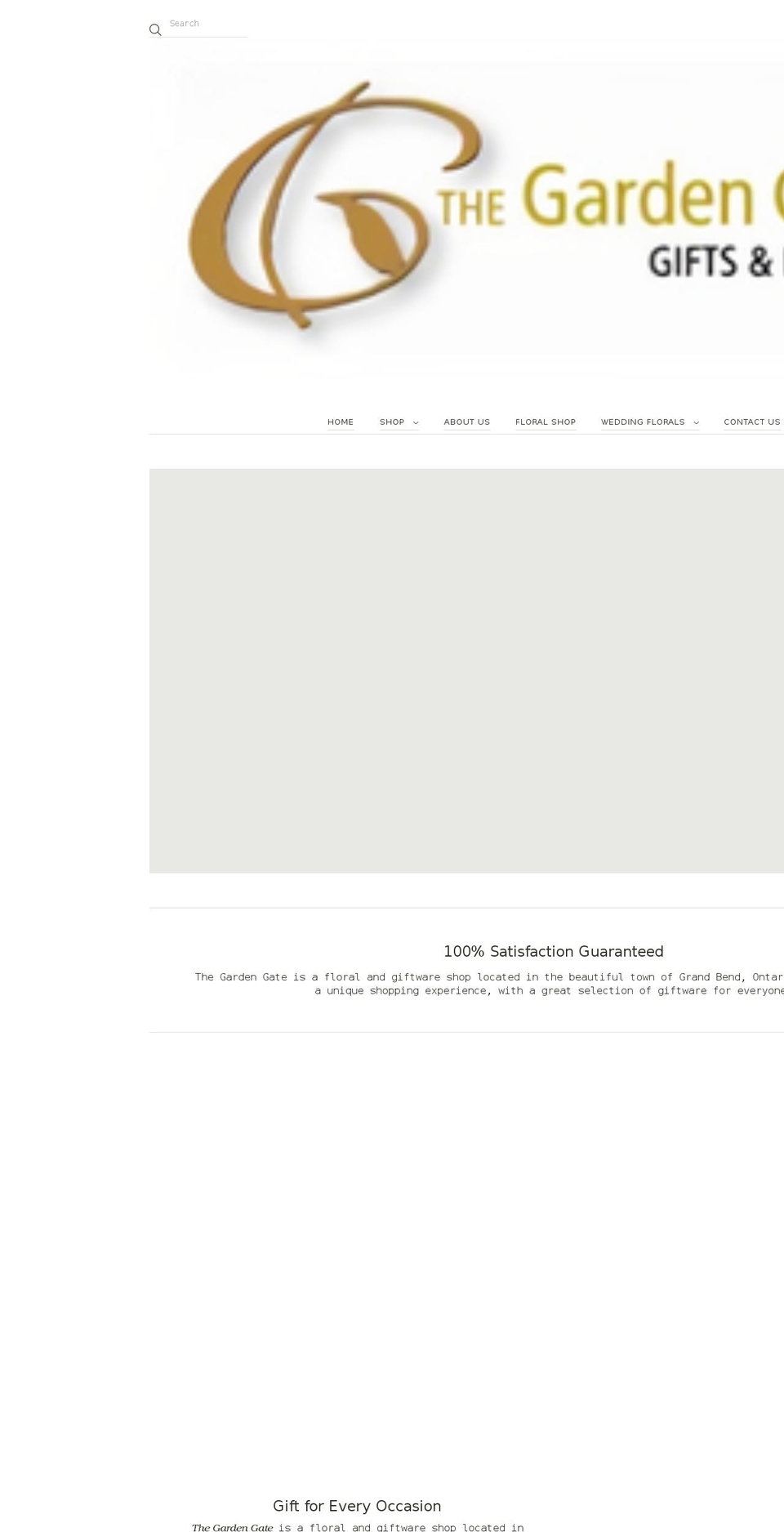 thegardengate.ca shopify website screenshot