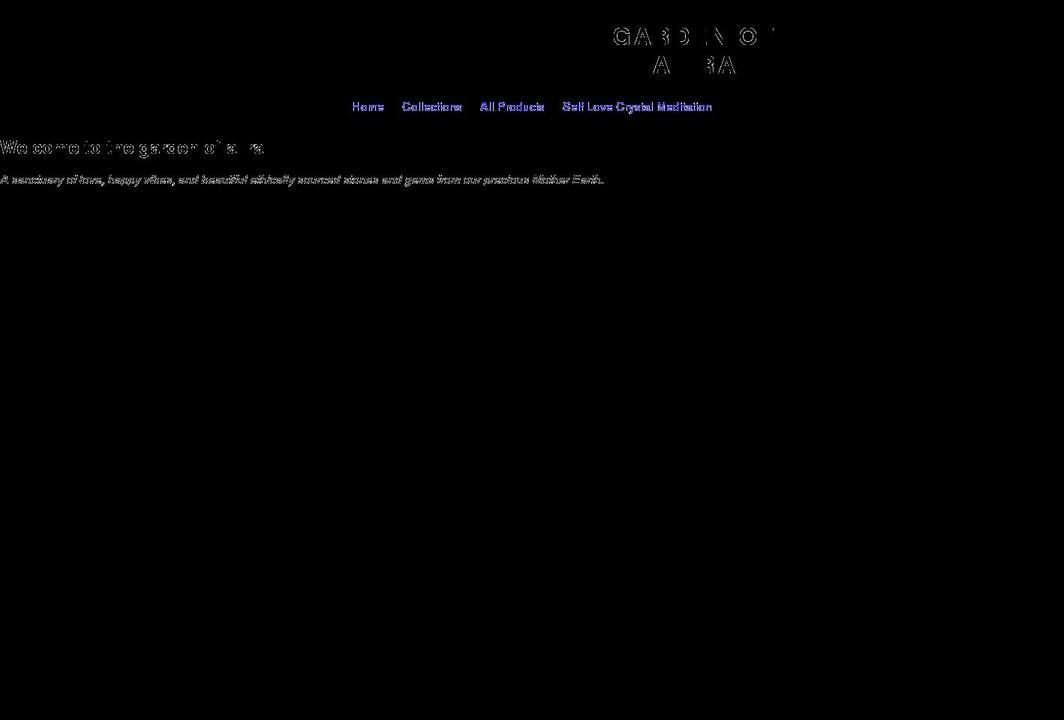 thegardenofalira.com shopify website screenshot