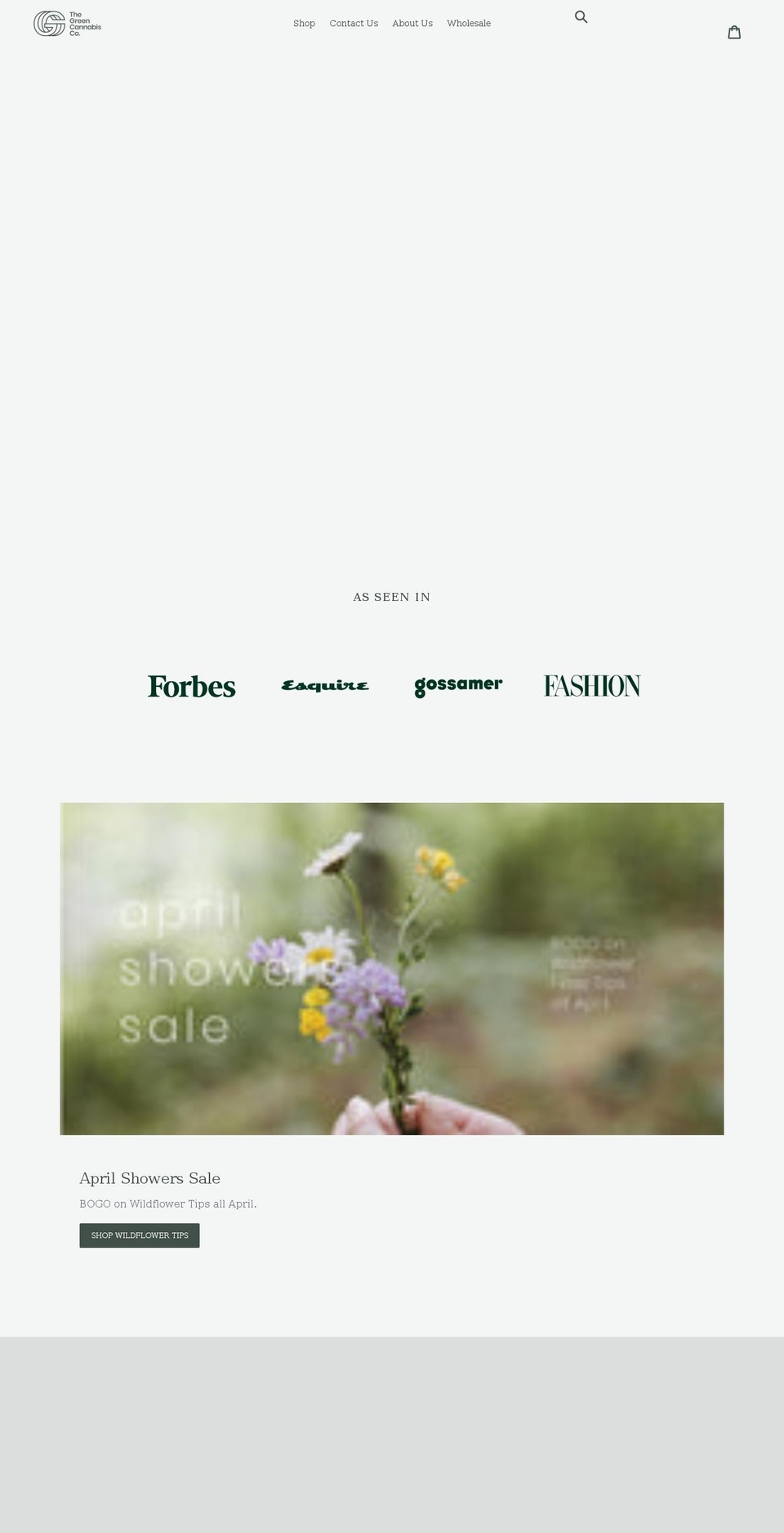 thegccshop.com shopify website screenshot