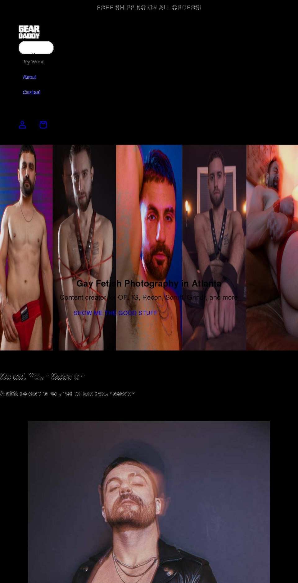 thegeardaddy.com shopify website screenshot