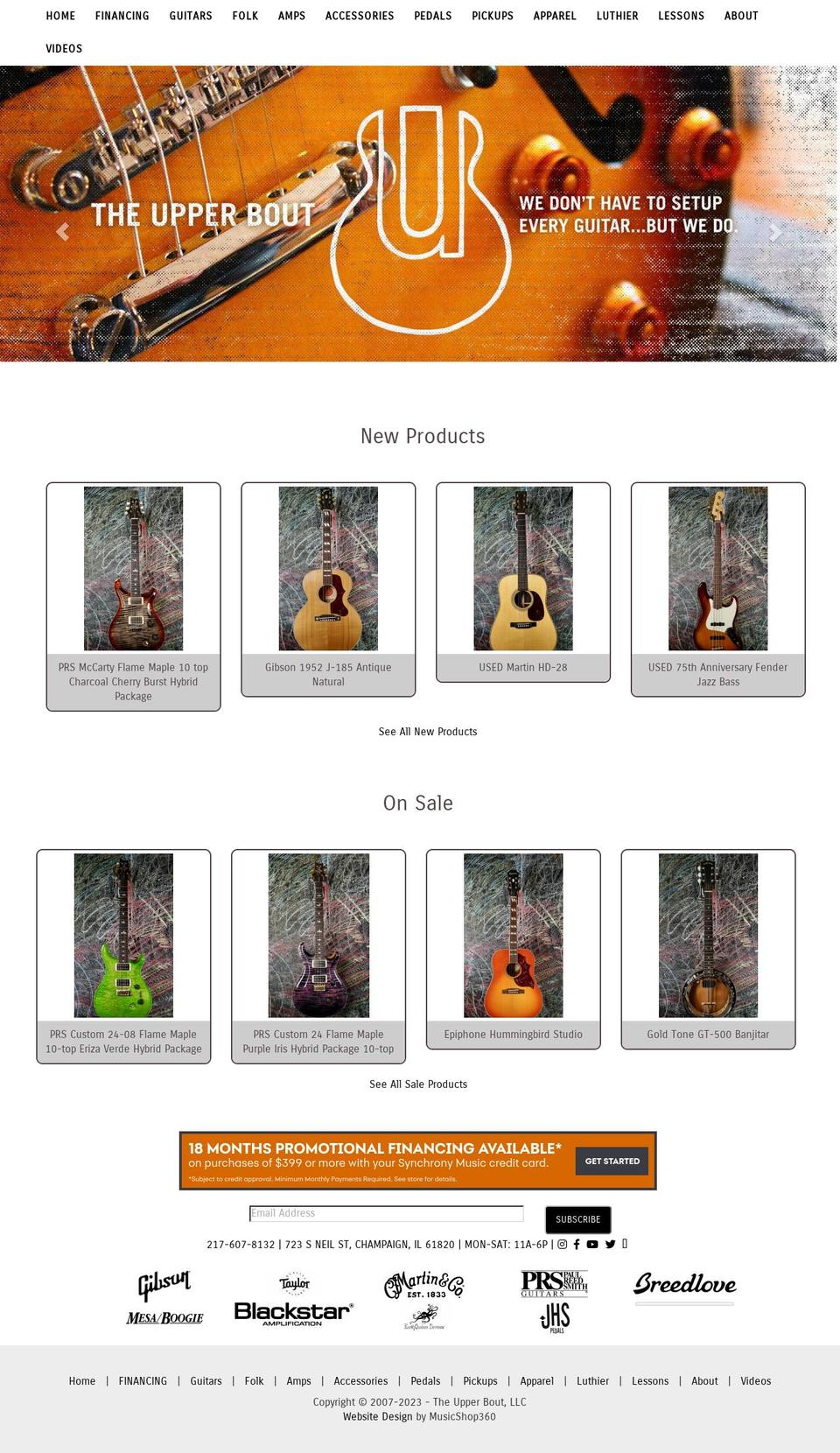 thegeardrop.com — Shopify storefront screenshot