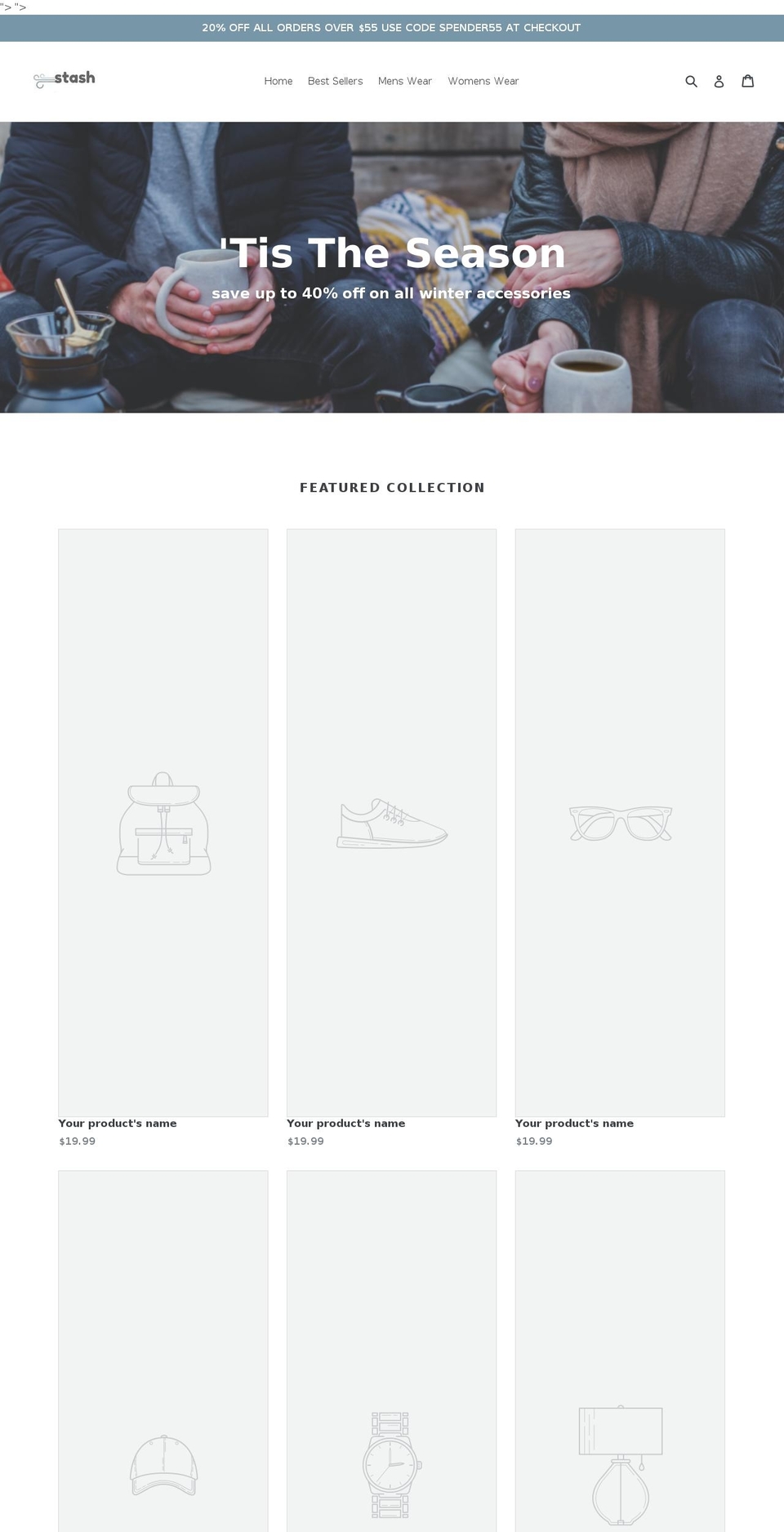 thegearstash.com — Shopify storefront screenshot
