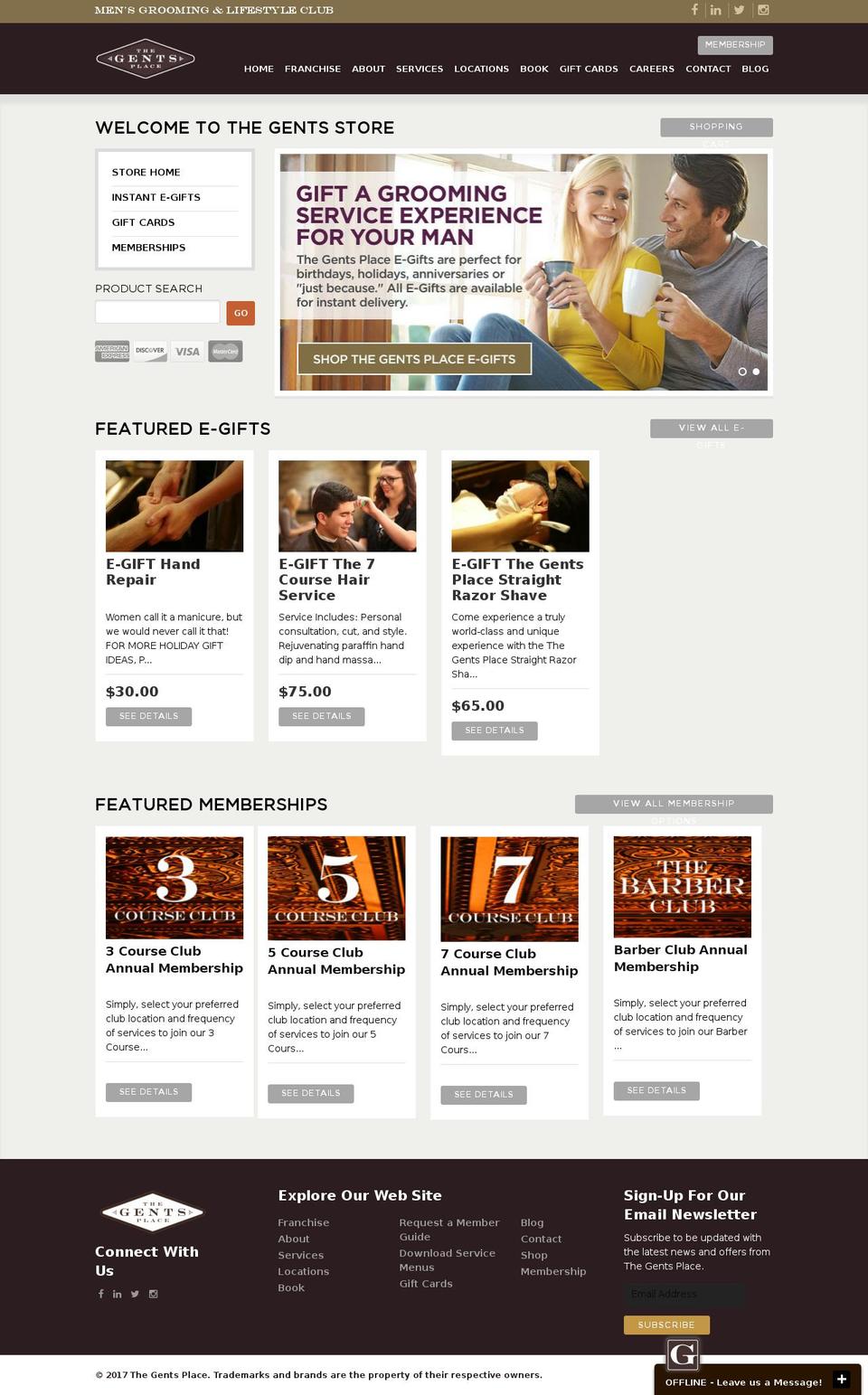 gentstore-myshopify-com-brooklyn Shopify theme site example thegentshop.com