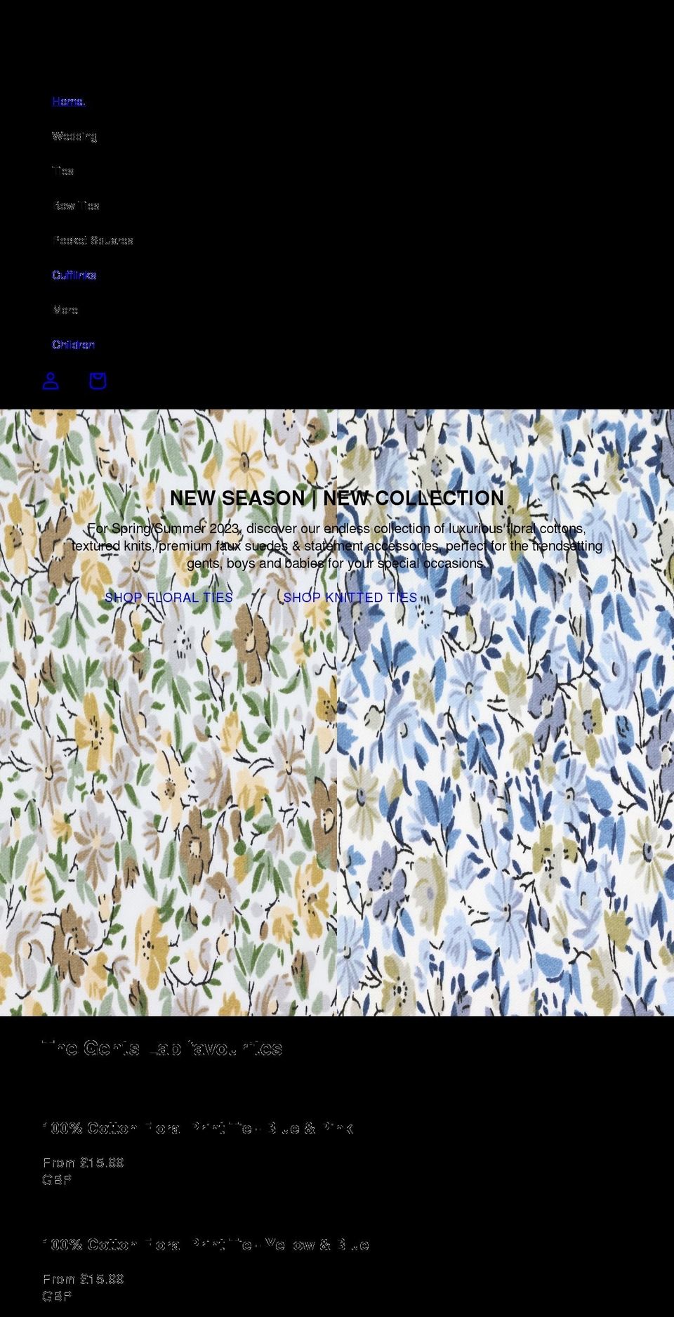 thegentslab.co.uk shopify website screenshot