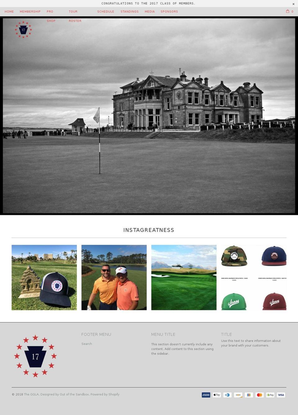 theggla.com — Shopify storefront screenshot