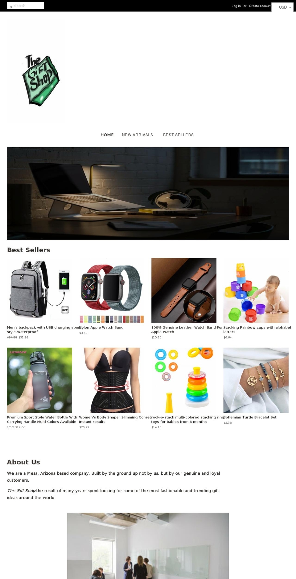 thegiftshopaz.com shopify website screenshot