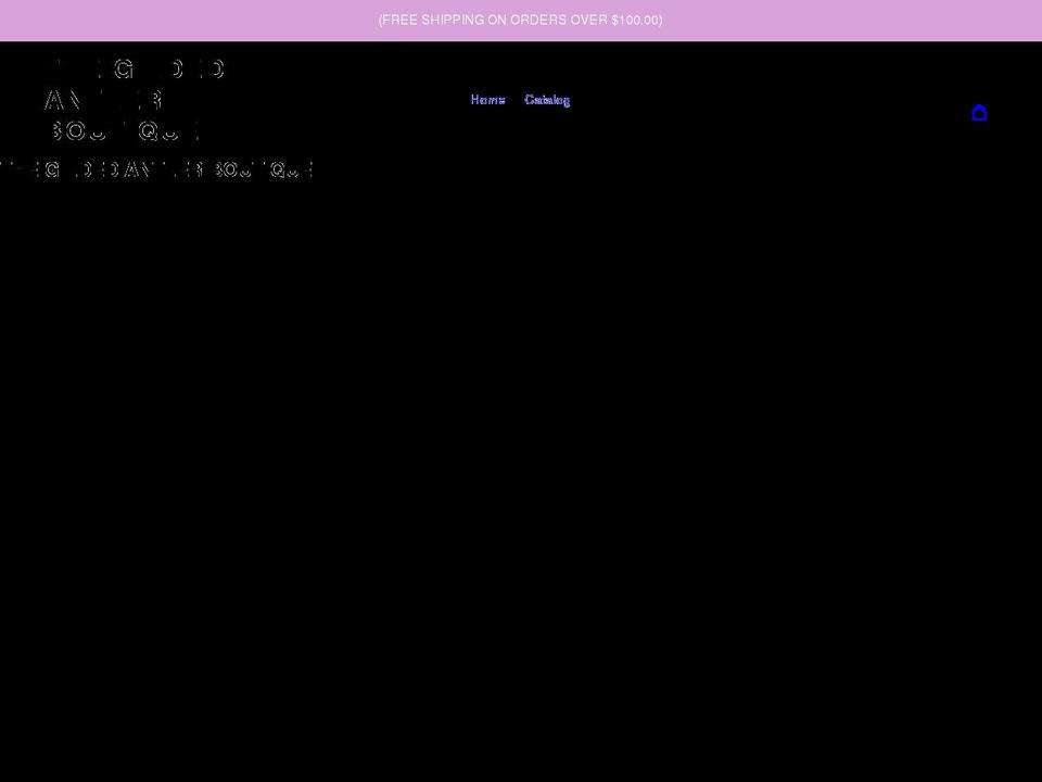 thegildedantlerboutique.com shopify website screenshot