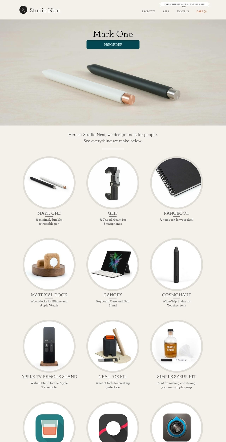 theglif.com — Shopify storefront screenshot