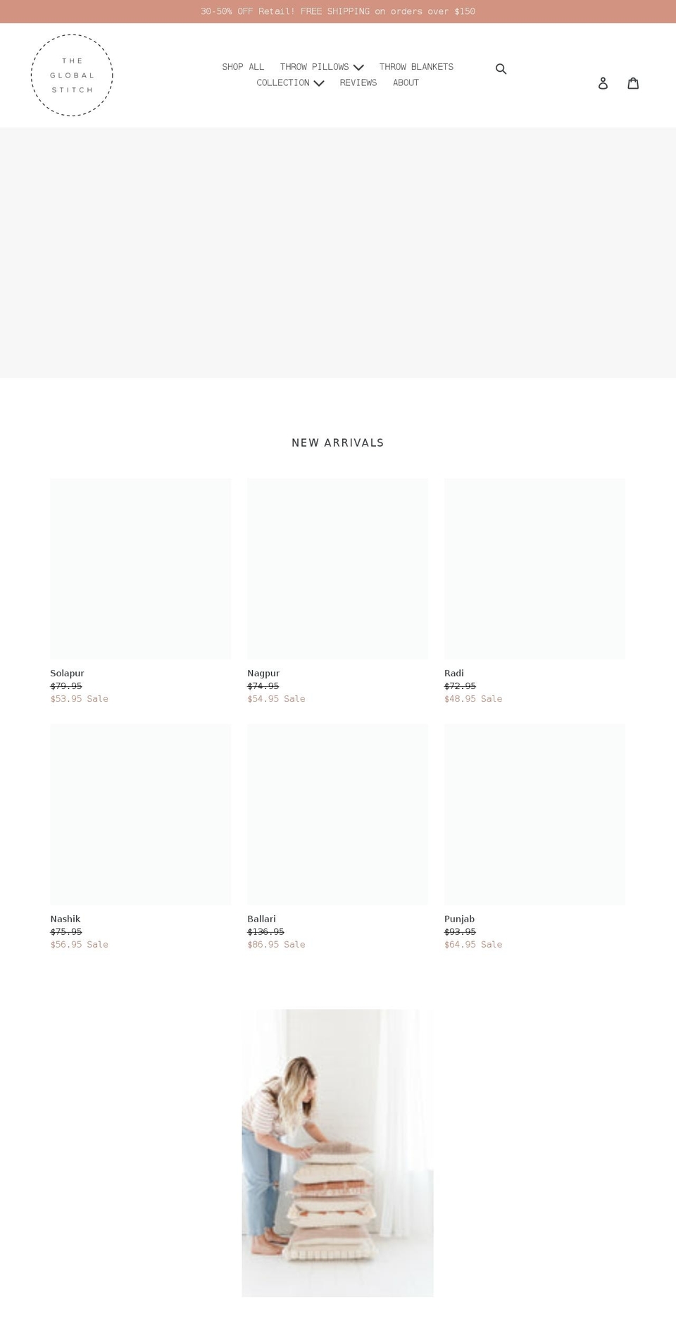 theglobalstitch.com shopify website screenshot