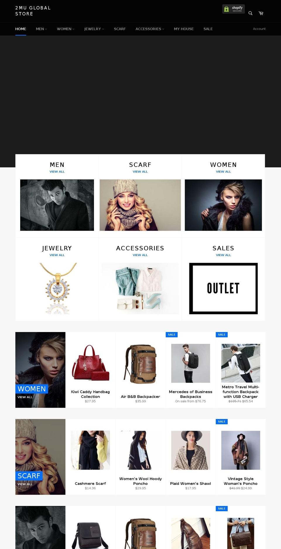 theglobalstore.biz shopify website screenshot