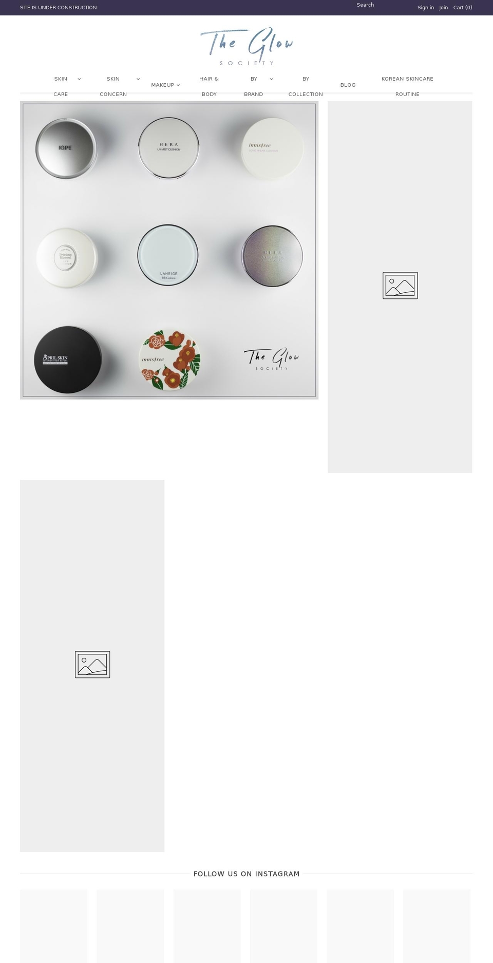 TGS0317 Shopify theme site example theglowsociety.com