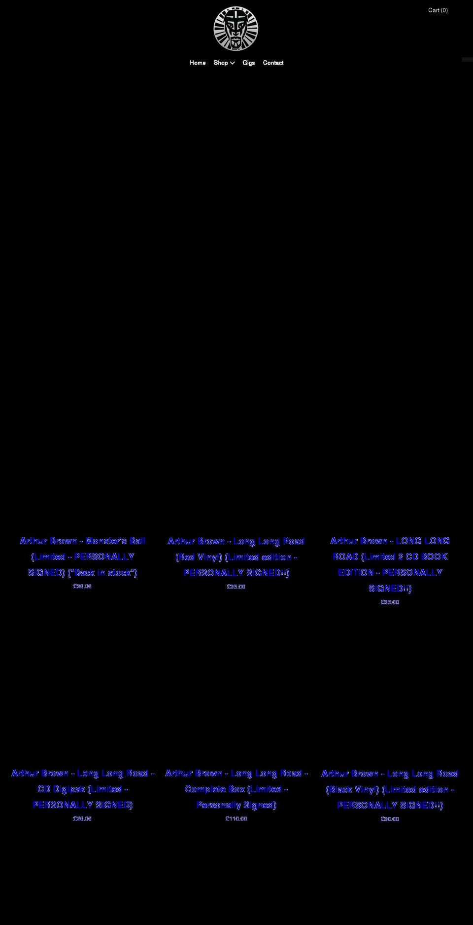 thegodofhellfire.com shopify website screenshot