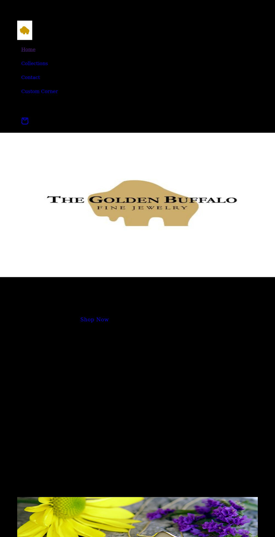 thegoldenbuffalo.com shopify website screenshot
