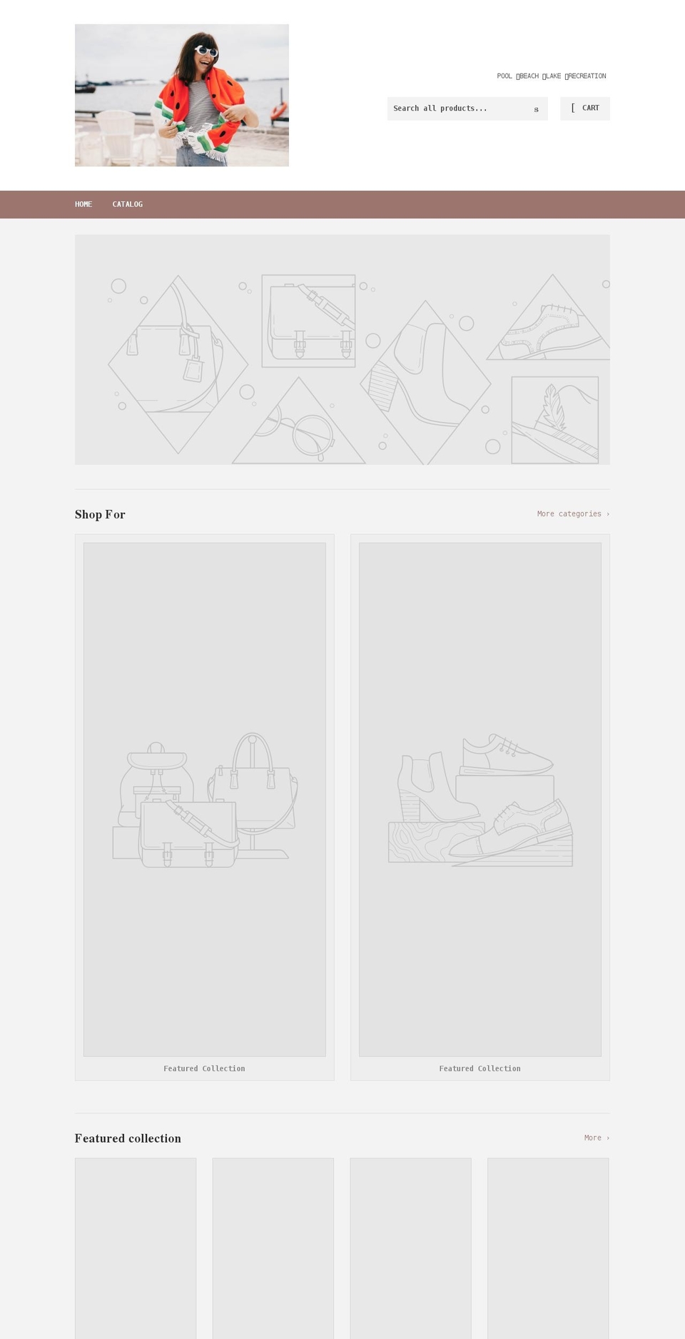 thegoldengreenhippie.com shopify website screenshot