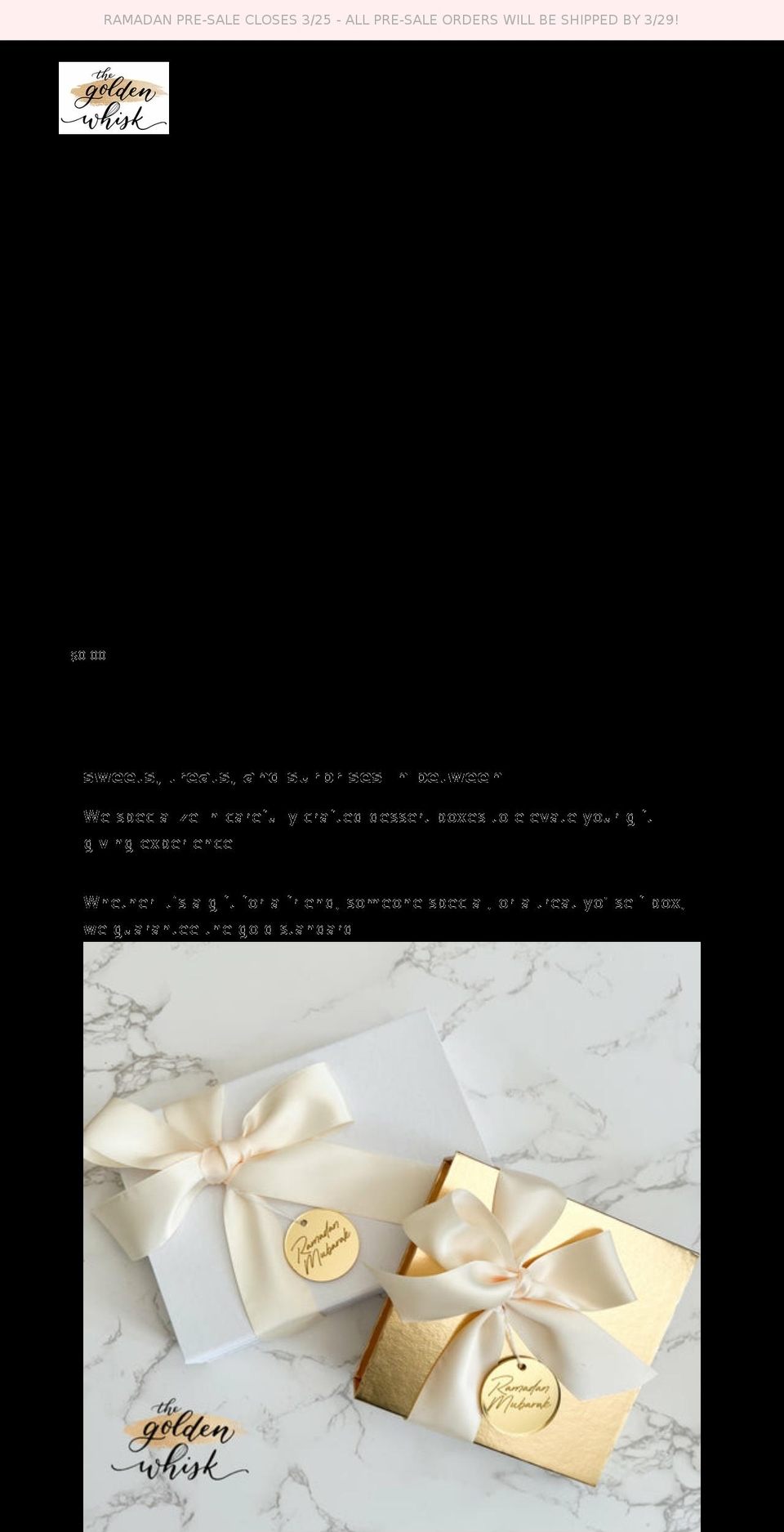 thegoldenwhiskco.com shopify website screenshot