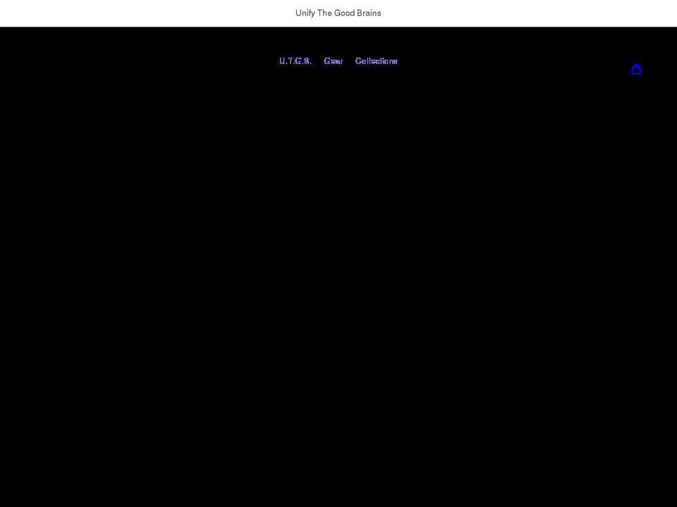 thegoodbrains.com shopify website screenshot