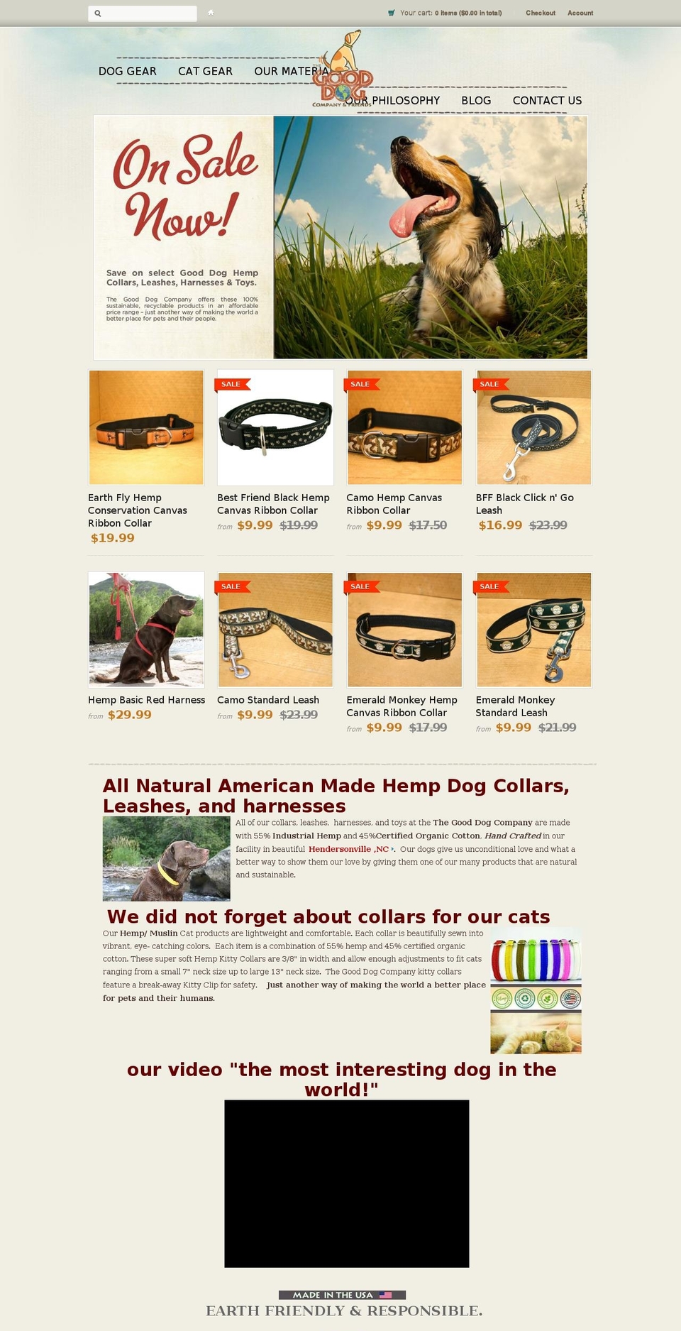 Callisto - Envision - March 31 2017 Shopify theme site example thegooddogcompany.info