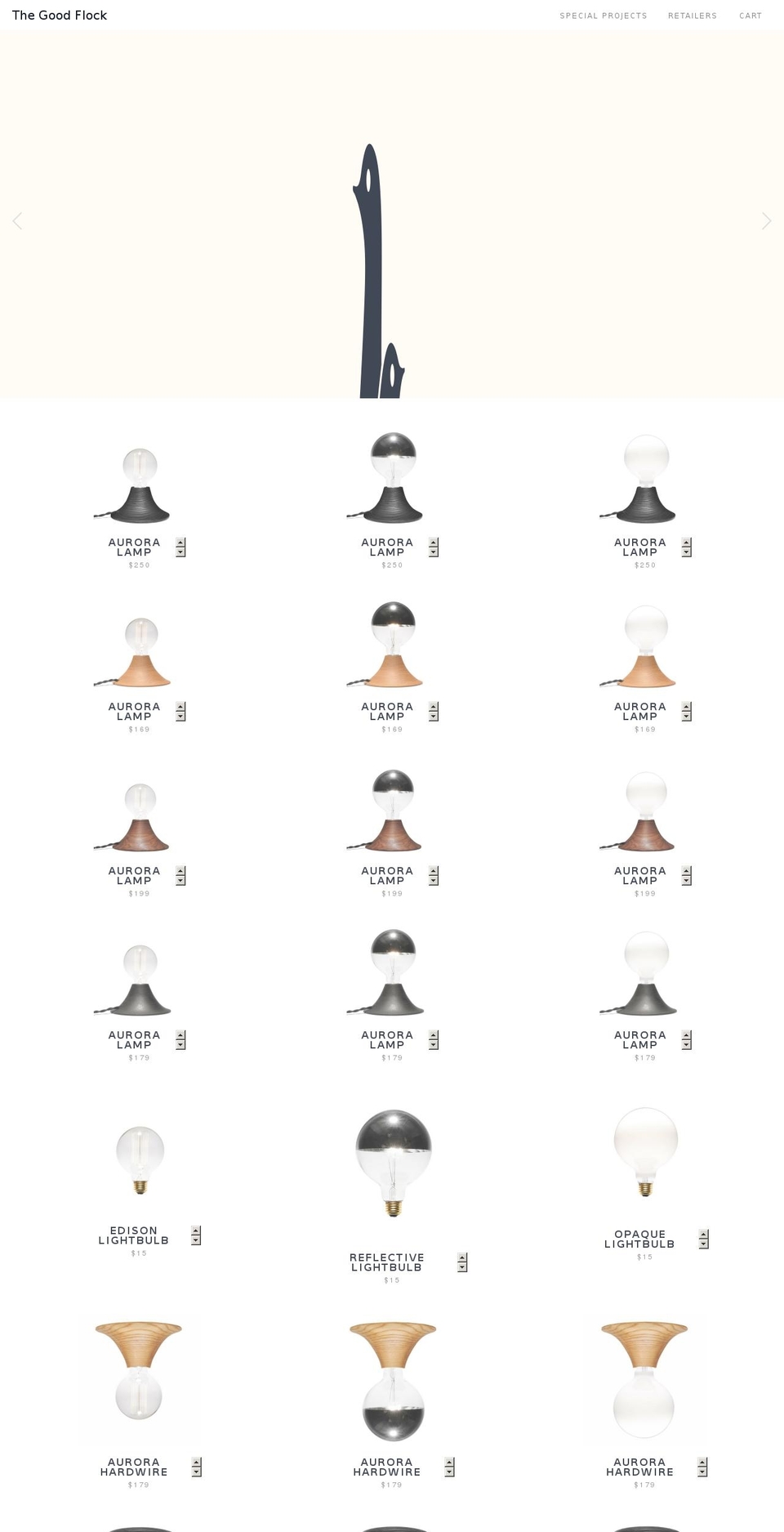 thegoodflock.com shopify website screenshot