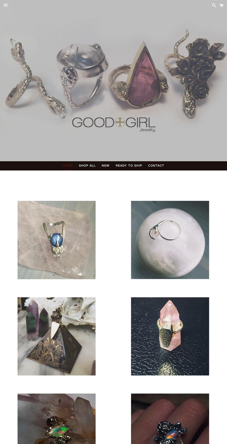 thegoodgirlcollective.com shopify website screenshot