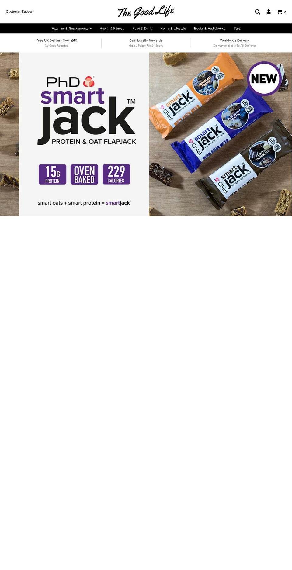 thegoodlifeworldwide.com — Shopify storefront screenshot