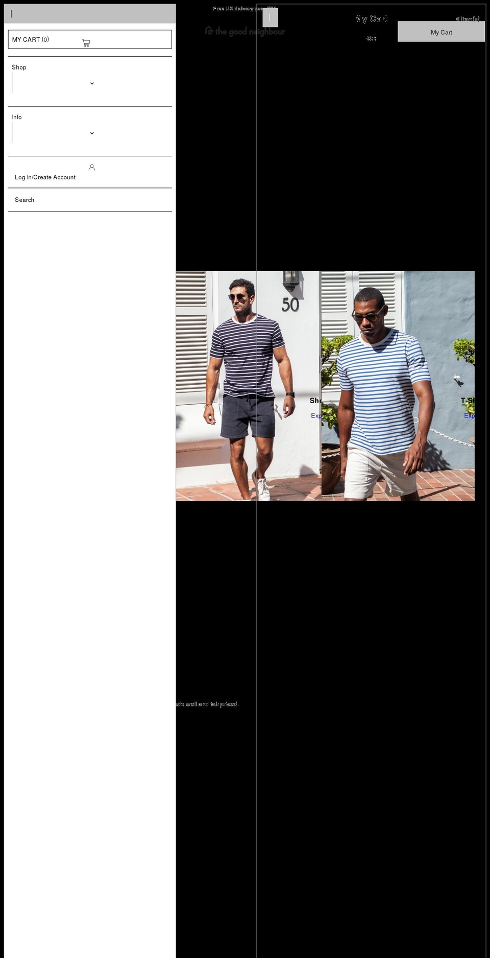 thegoodneighbourshop.com shopify website screenshot
