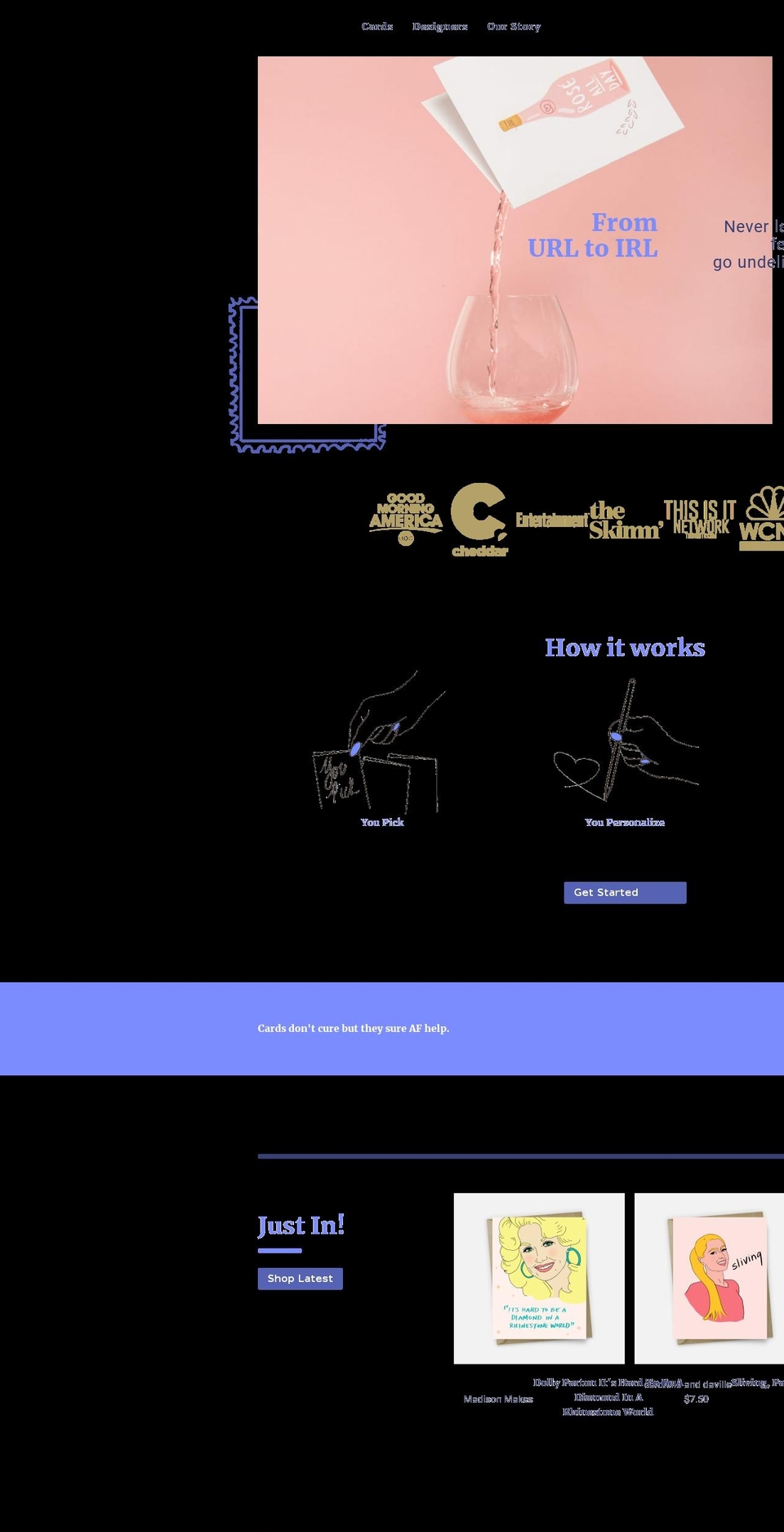 thegoodsnail.com — Shopify storefront screenshot