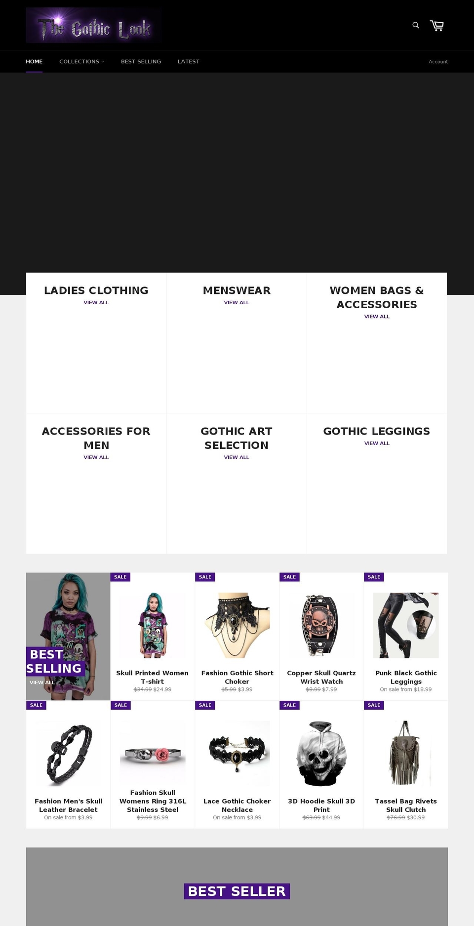 thegothiclook.com — Shopify store on .com