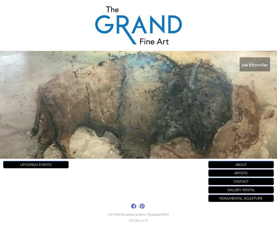 thegrandjh.com shopify website screenshot