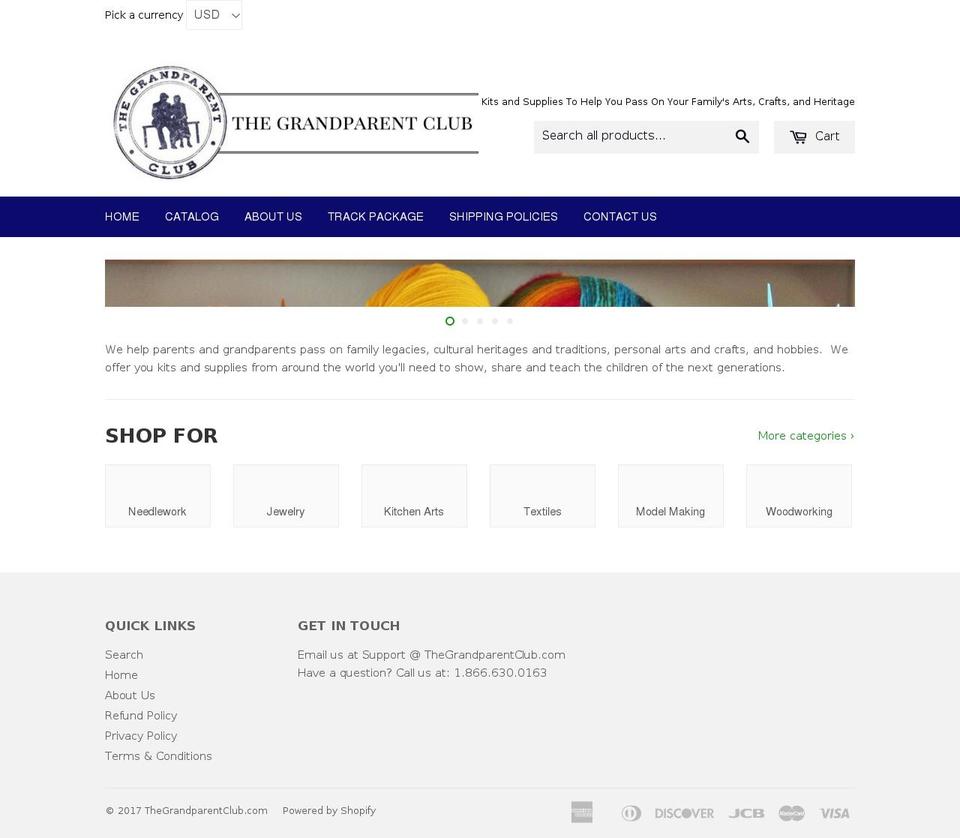 dealmills-v3-0 Shopify theme site example thegrandparentclub.com