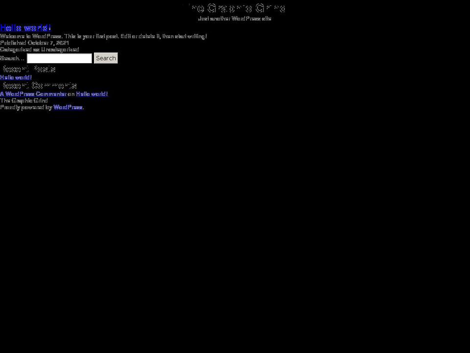 thegraphicgrind.com — Shopify storefront screenshot