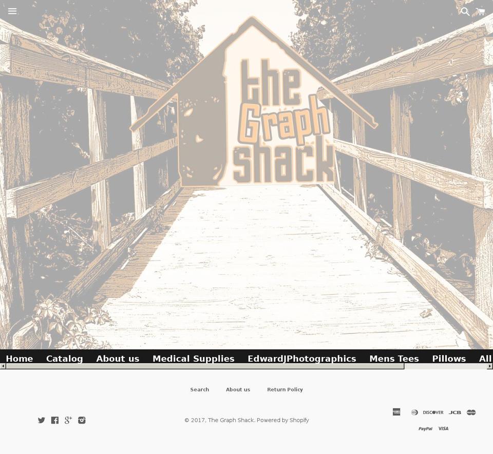 thegraphshack.com shopify website screenshot