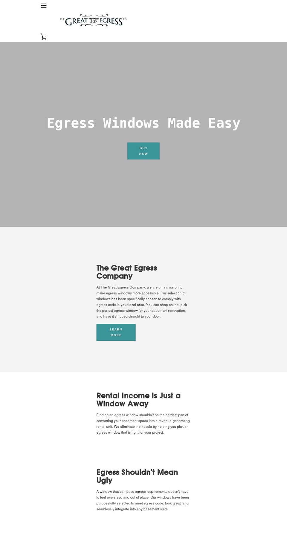thegreategressco.com shopify website screenshot