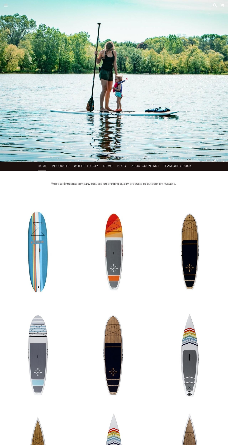 thegreyduckgroup.com shopify website screenshot