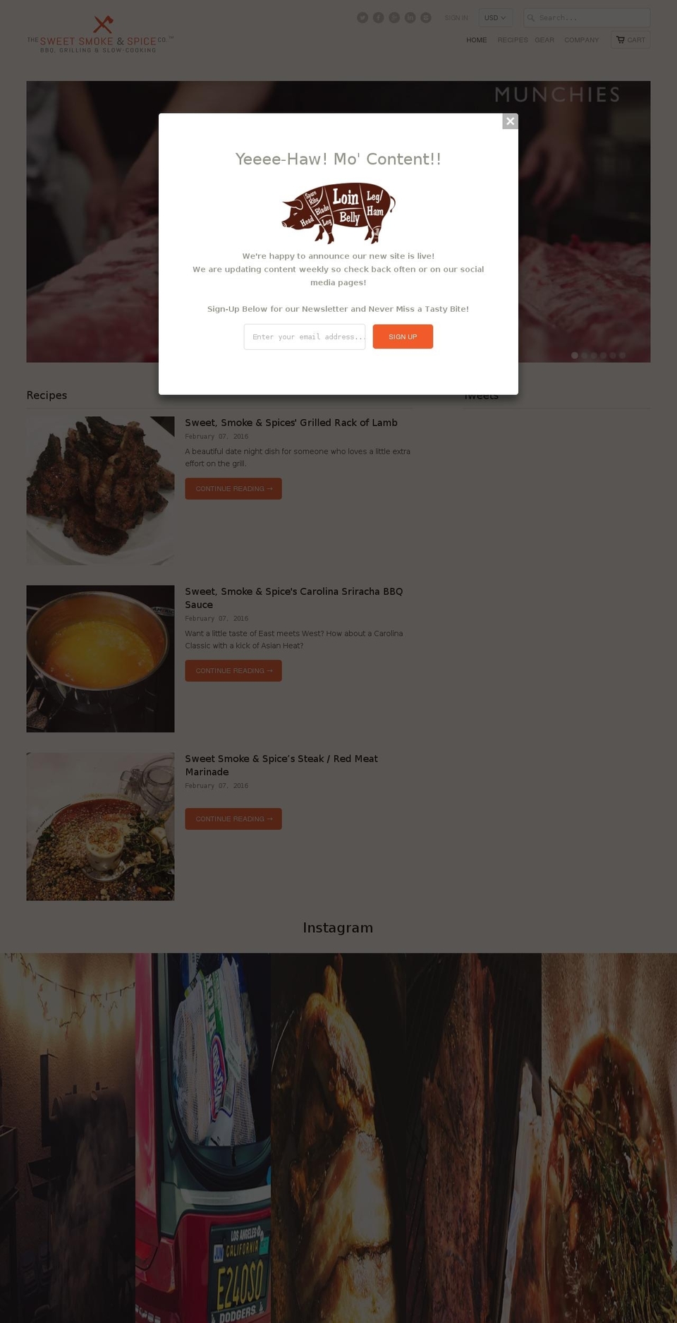 thegrillmaster.me shopify website screenshot