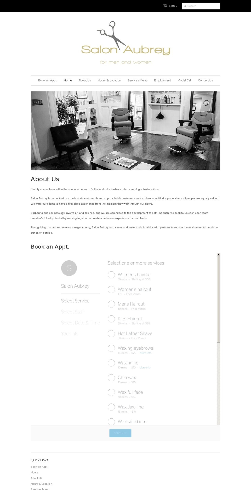 thegroomingroomllc.com shopify website screenshot