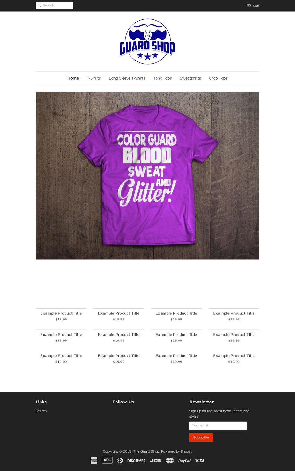 theguardshop.com — Shopify storefront screenshot